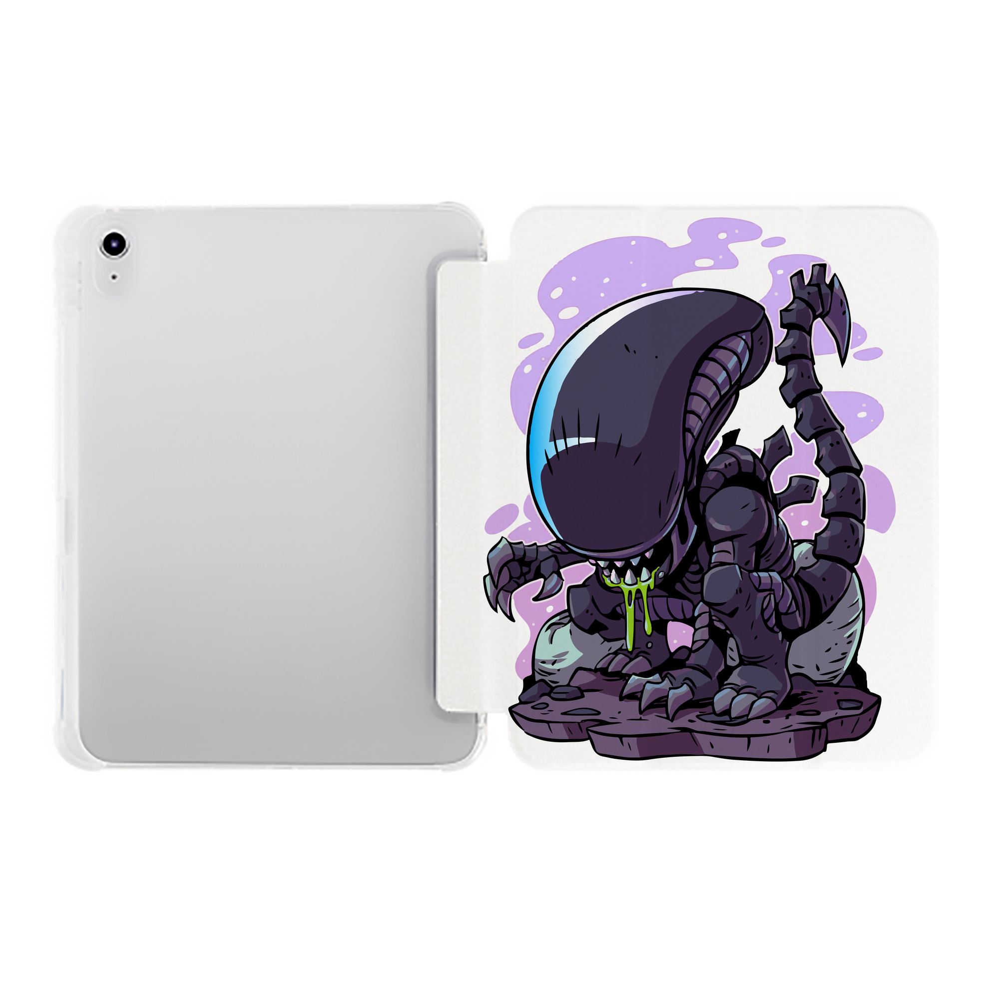 （画像用） アベンジャーズ The Avengers IPad ケース ペン収納付き 三つ折りスタンド PUレザー×シリコン 対応機種9.5/10.5/10.9インチ